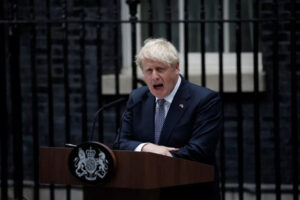 Boris Johnson e suas duas renúncias: a de líder do Partido Conservador e ao cargo de Primeiro Ministro 7/7
