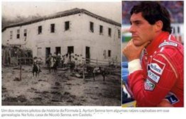 Bisavô de Ayrton Senna