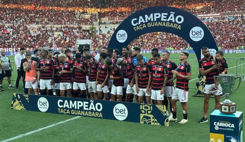 mão na Taça Guanabara