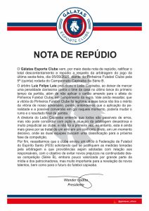Gálatas protesta
