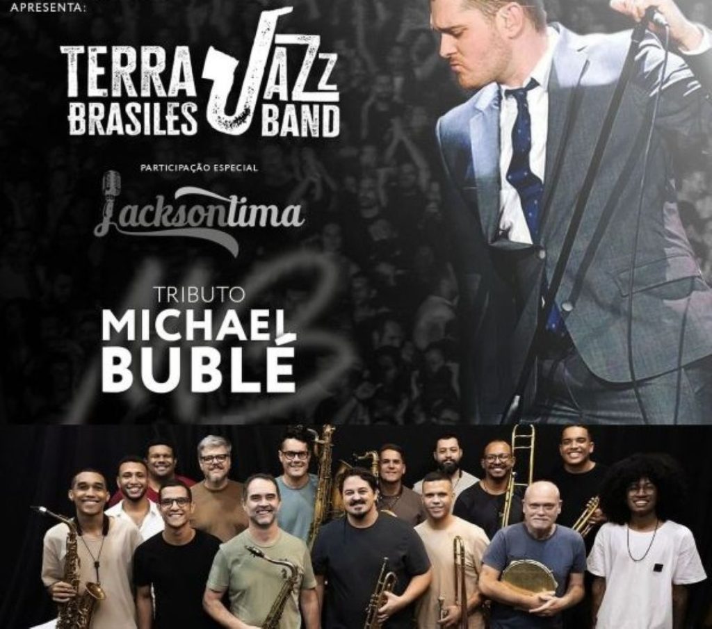 Michael Bublé com Jackson Lima